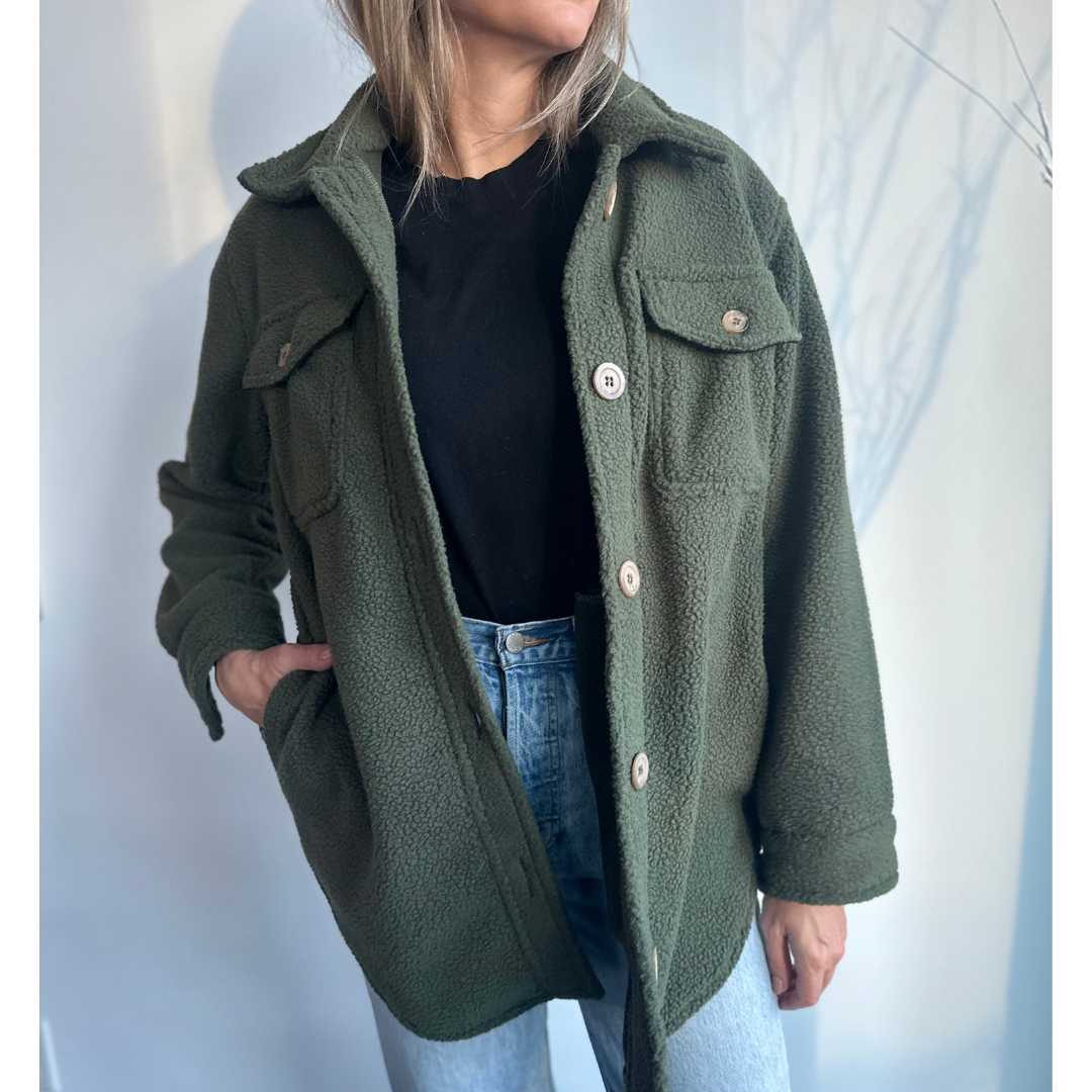 Enchanted sherpa jacket - women's