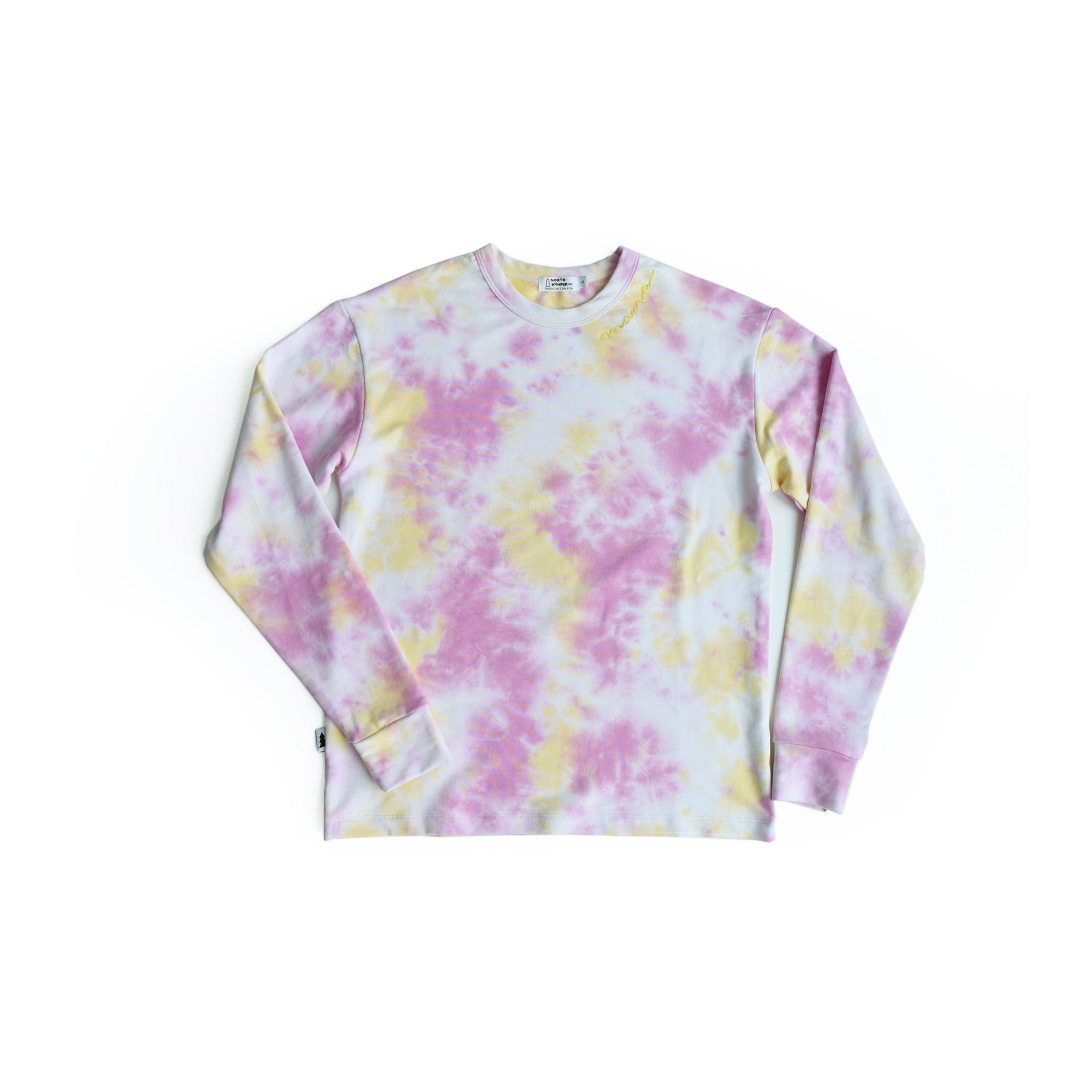 mama play long sleeve - sunny tie dye