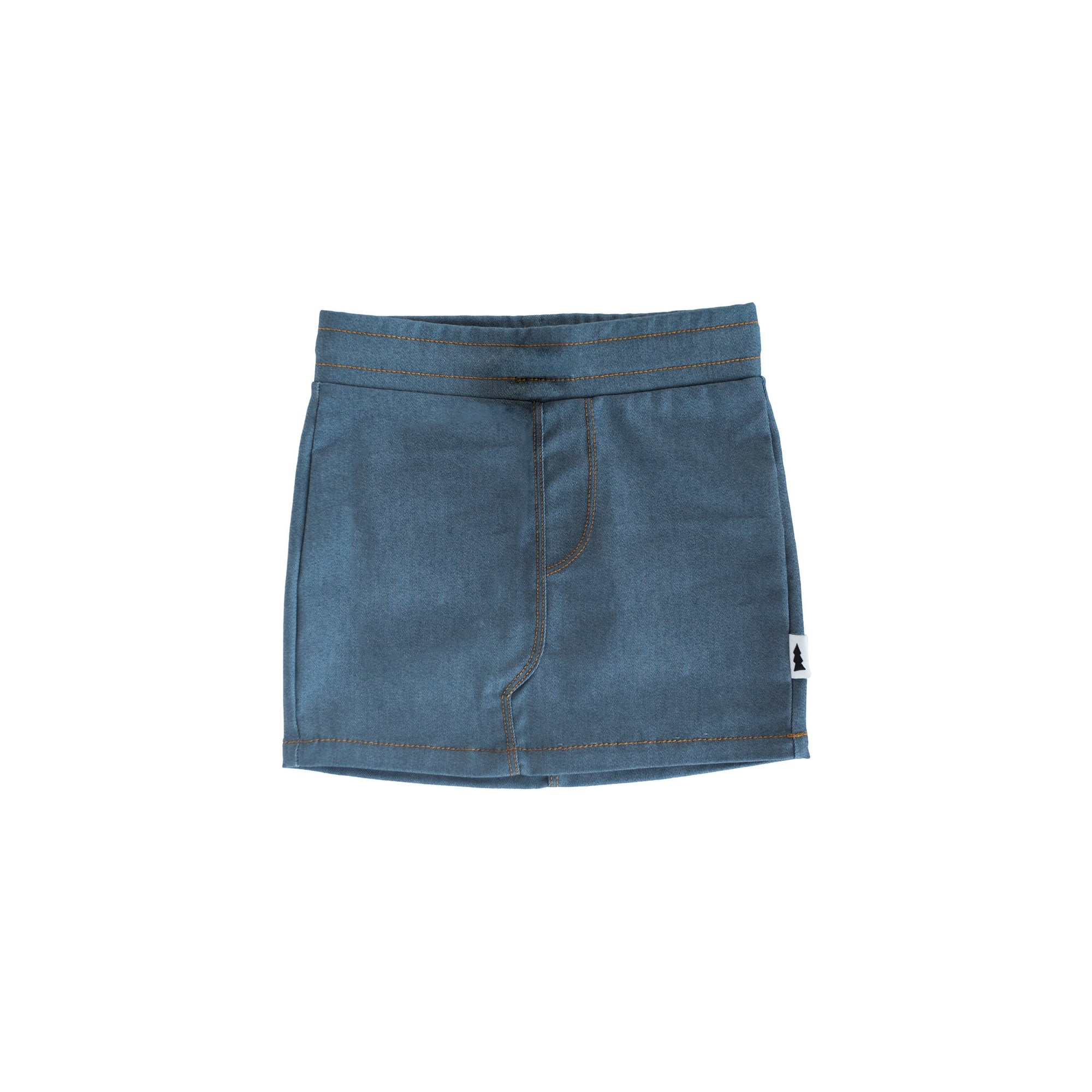 pencil skirt - stretch denim