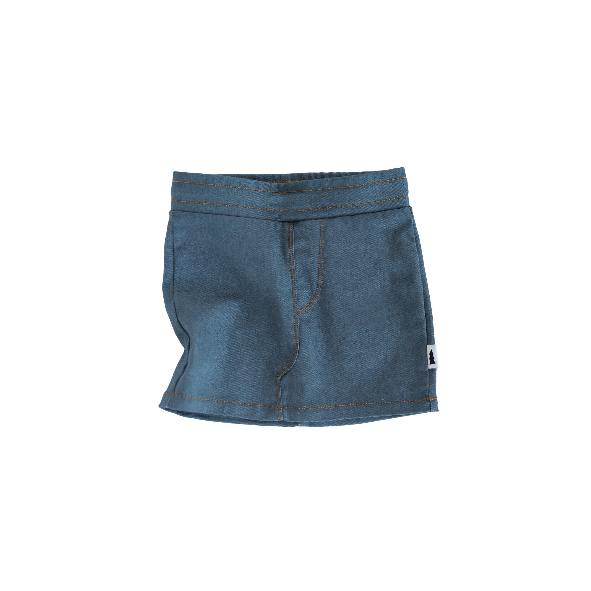 pencil skirt - stretch denim