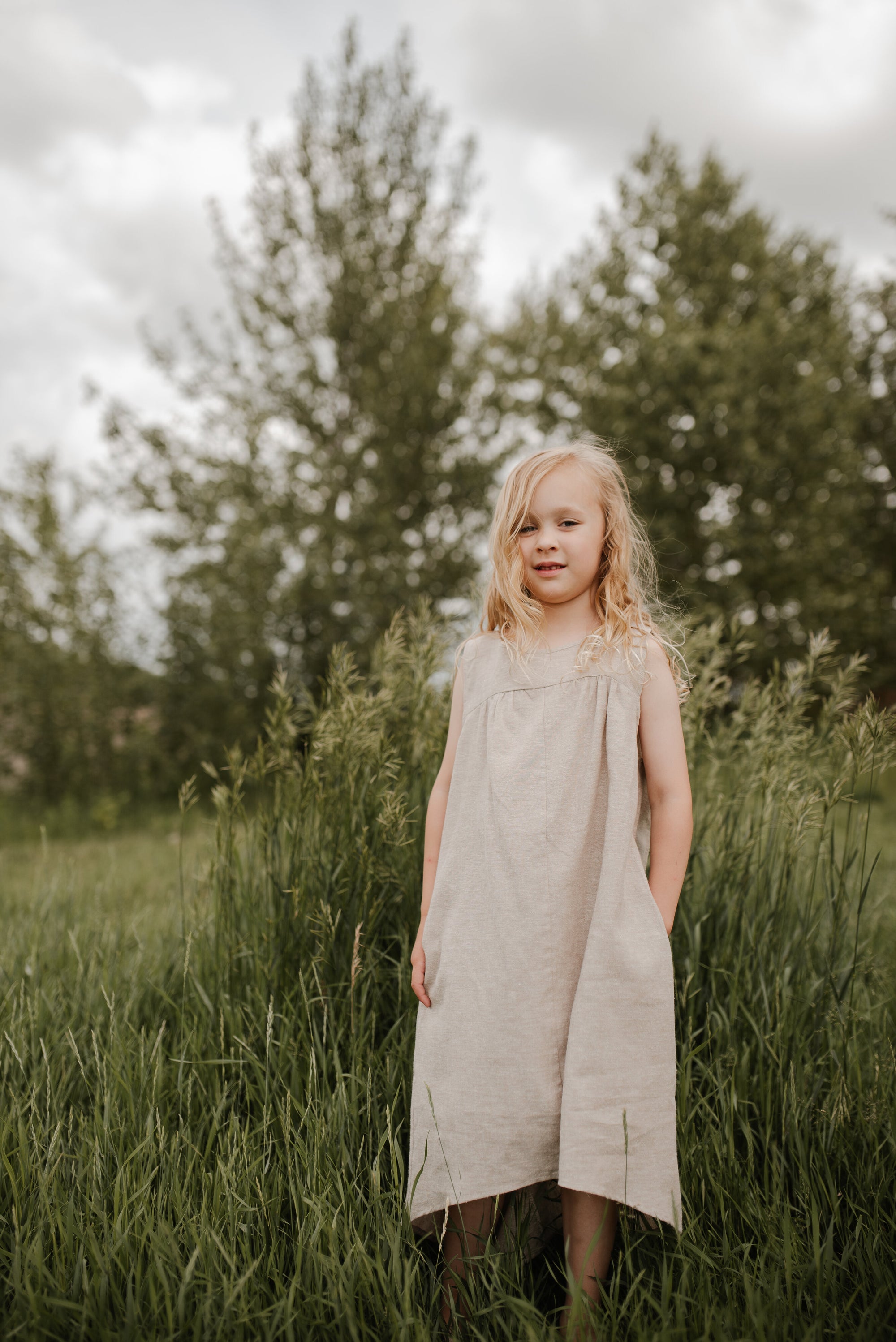 NK x MAJ kid's resort dress