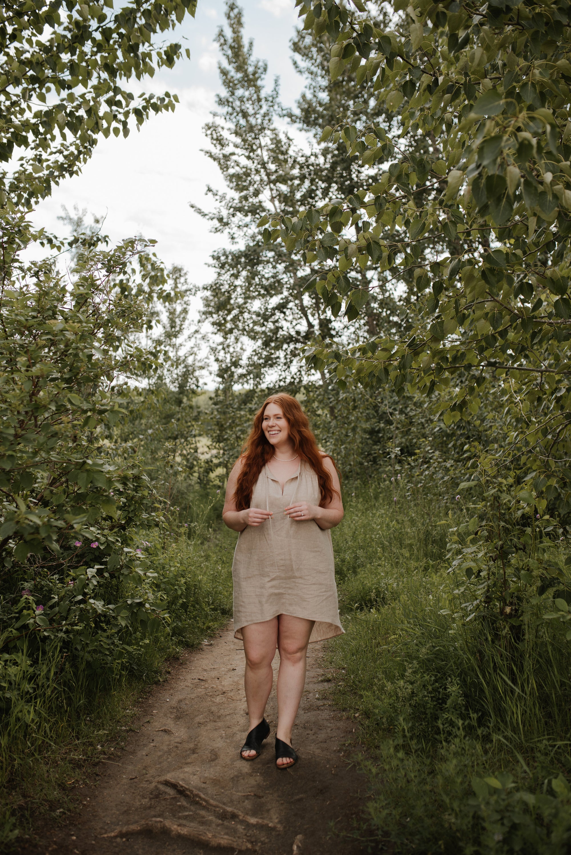 NK x MAJ women's resort dress