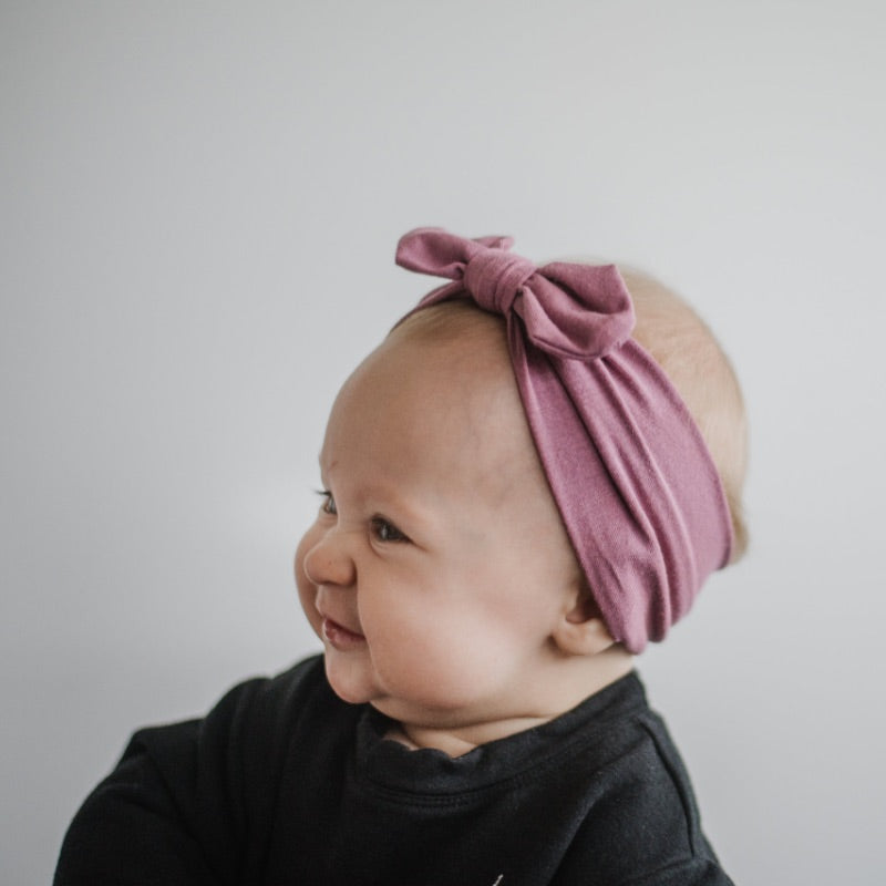 headband - mauve