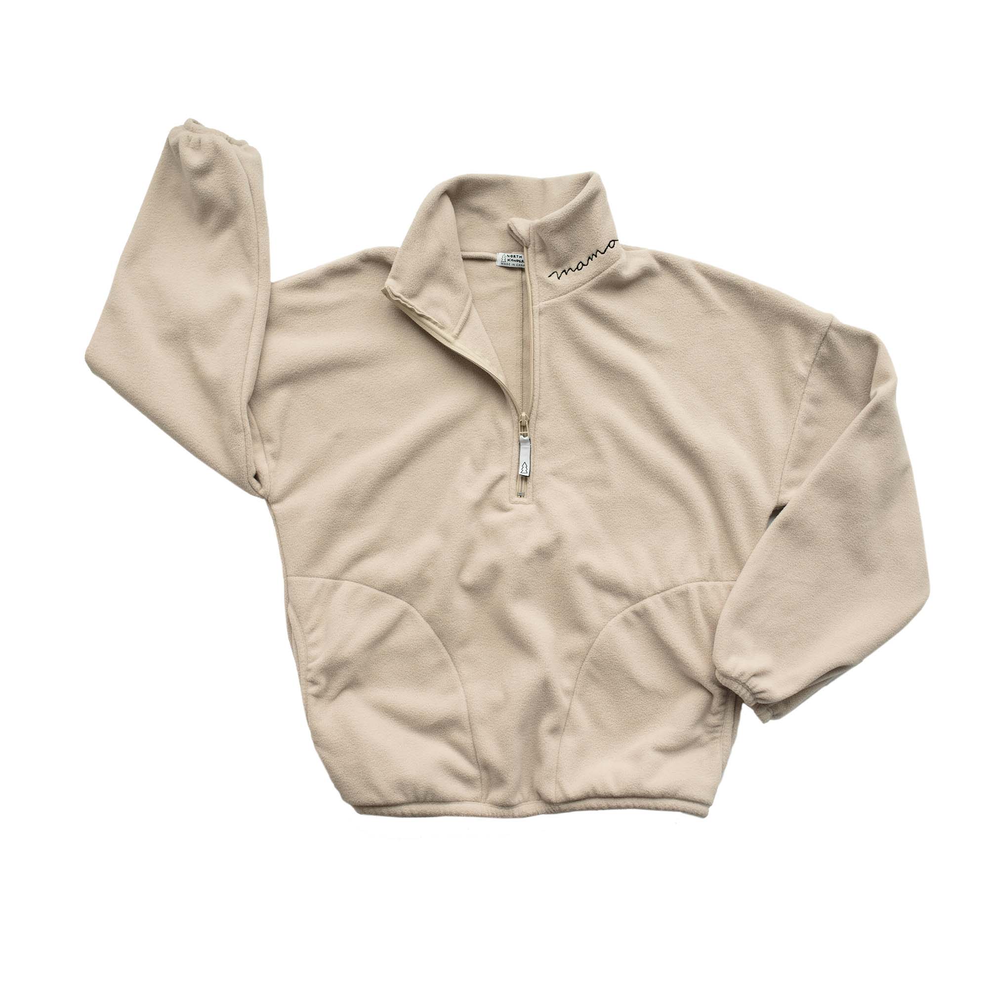 mama polar fleece sweater