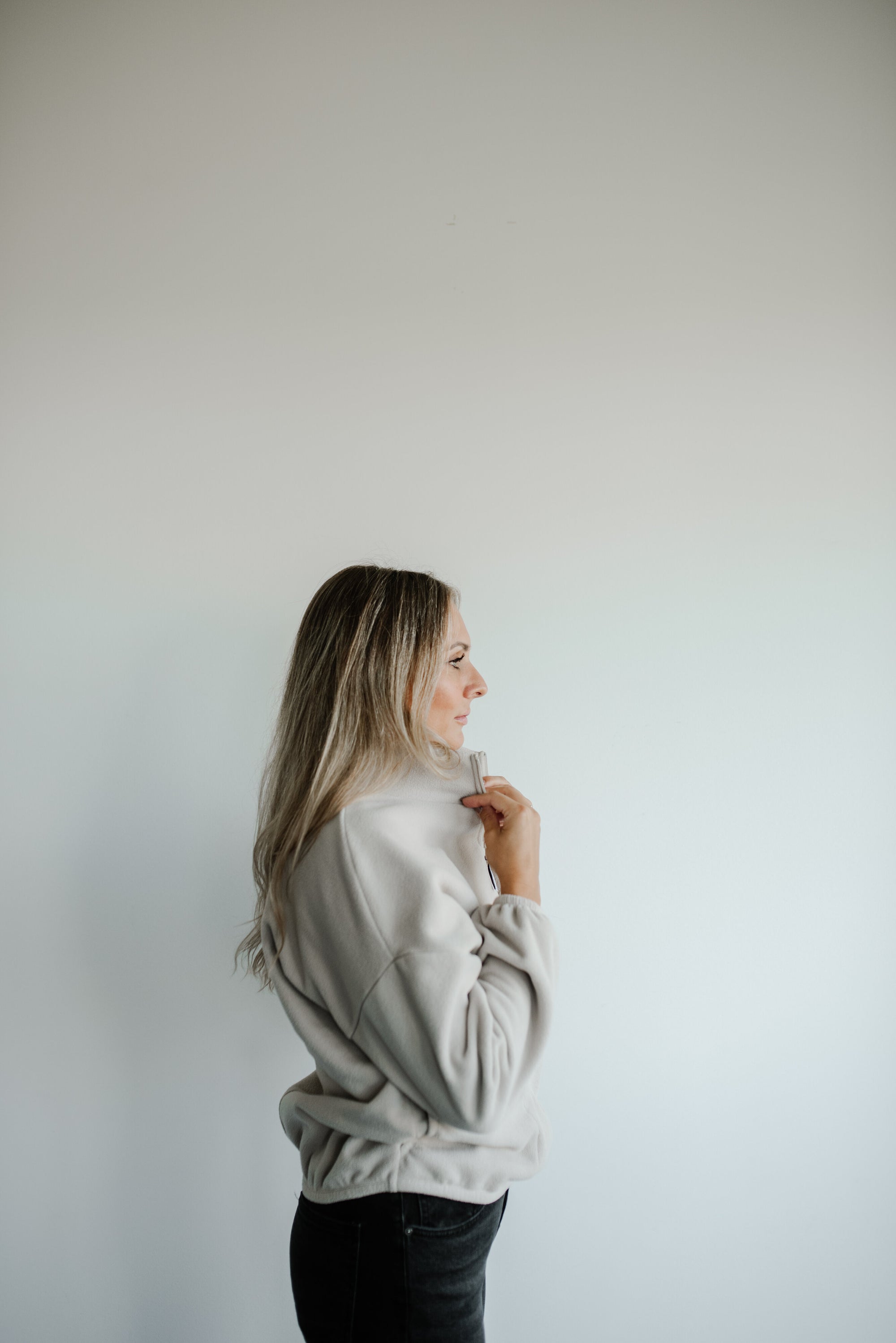 mama polar fleece sweater
