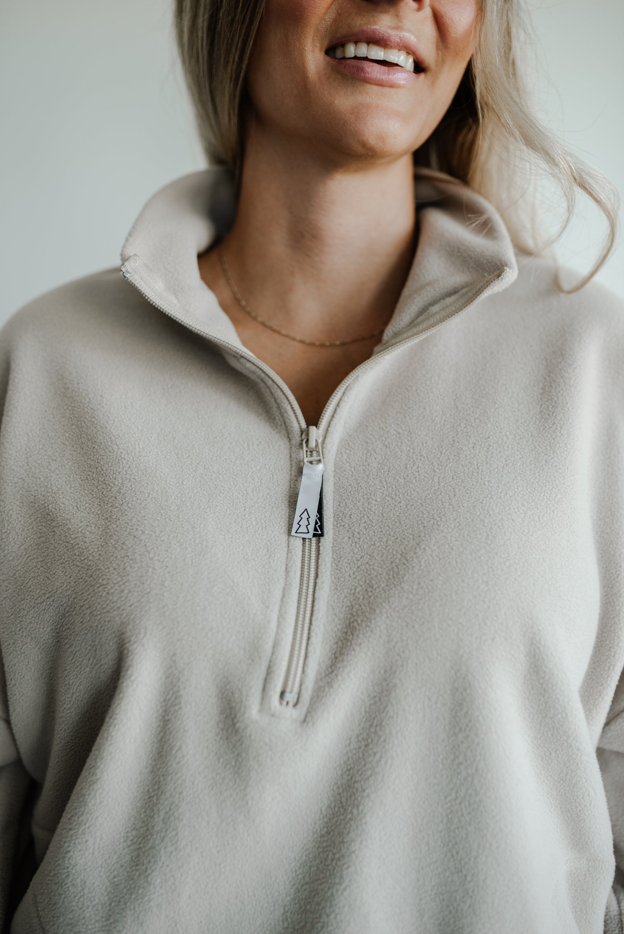 mama polar fleece sweater